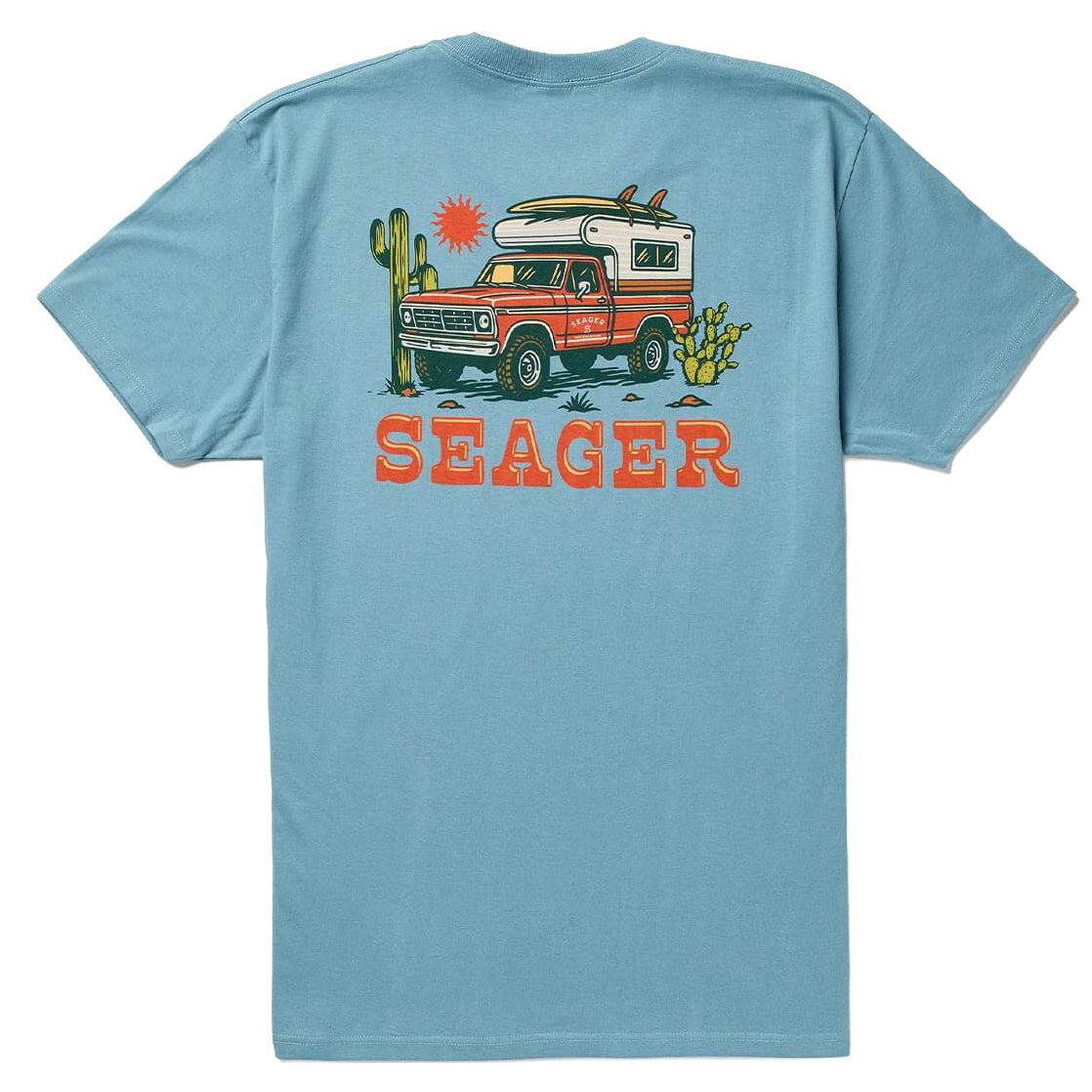 Men's Seager Baja S/S Ocean Breeze Tee