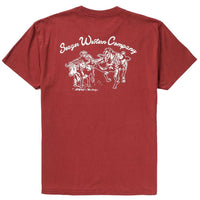 Men's Seager Los Rios S/S Roasted Red Tee