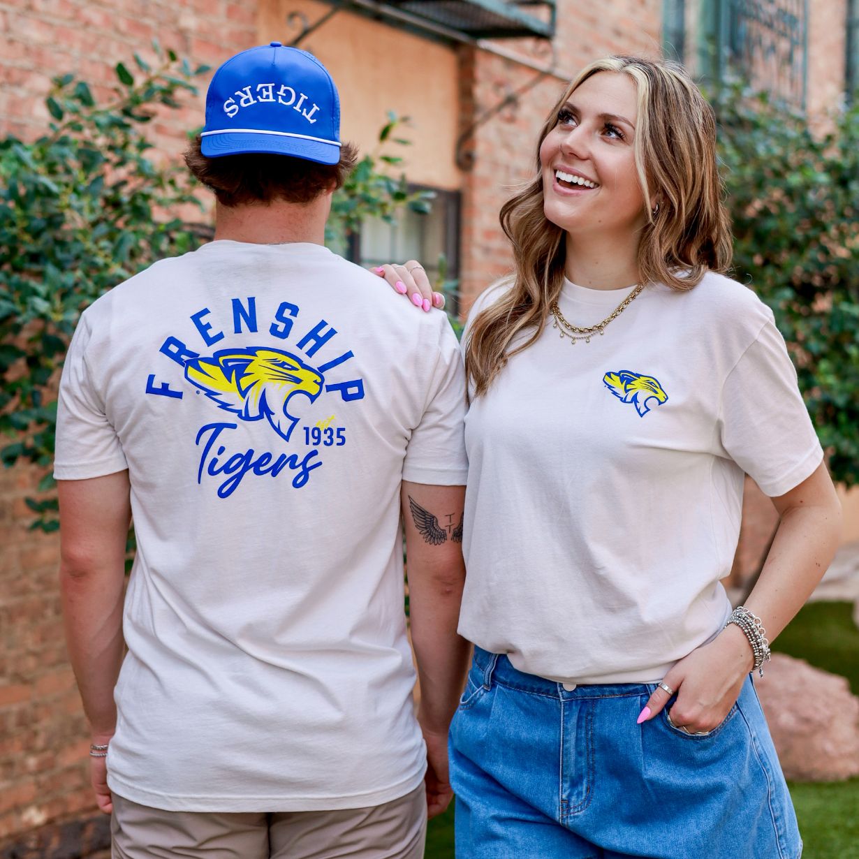 Adult QuarterFour Frenship Tigers Spirit S/S Tee