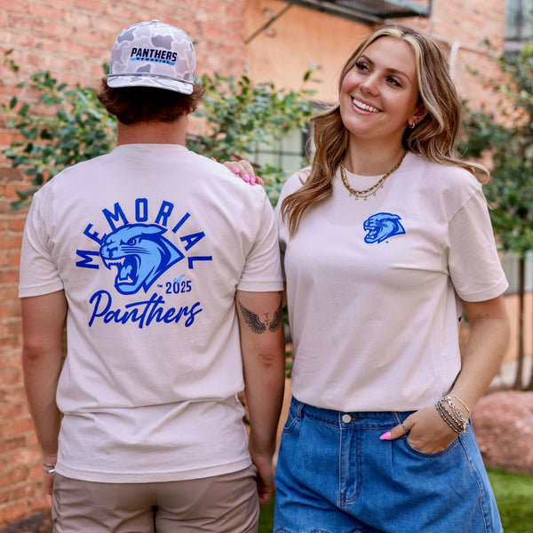 Adult QuarterFour Memorial Panthers Spirit S/S Tee