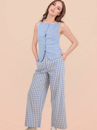 Women's Checkered Pant