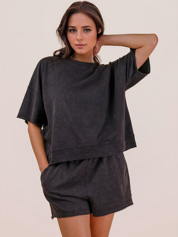 Women's Black Out Set