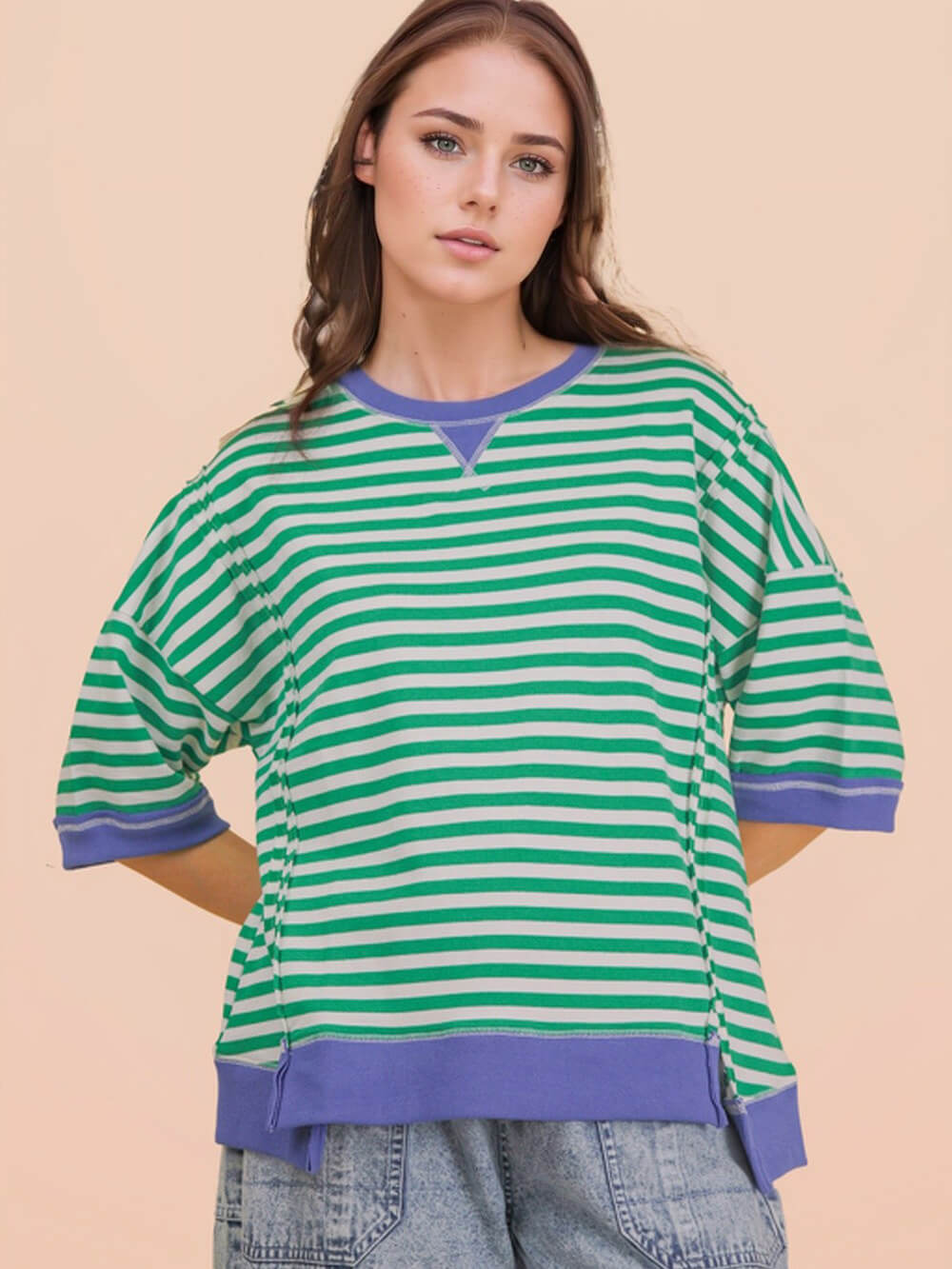Women's Oversized Knot Top