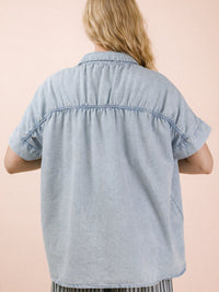 Women's Chambray Shirt Top