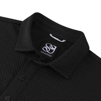 Men's Swannies Black Swan Luxe Polo