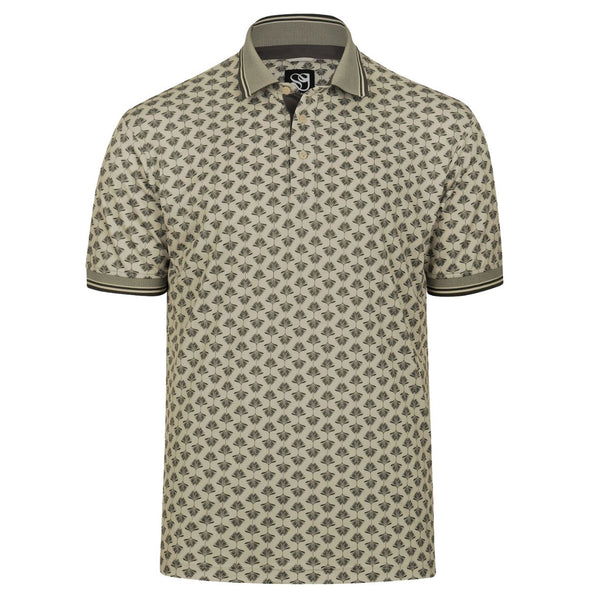 Men's Swannies Black Swan Reign Polo