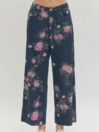 Women's Floral Denim