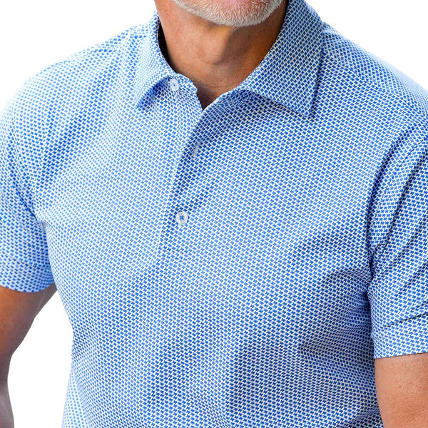 Men's USA Palm Luxe Polo
