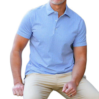 Men's USA Palm Luxe Polo