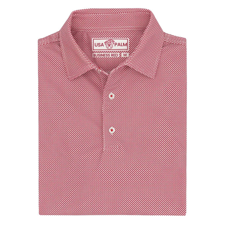 Men's USA Palm Luxe Polo