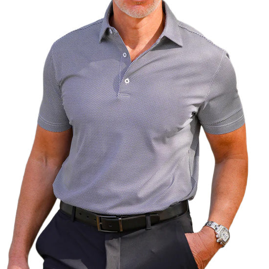 Men's USA Palm Luxe Polo