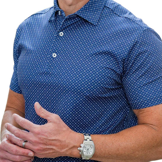 Men's USA Palm Luxe Polo