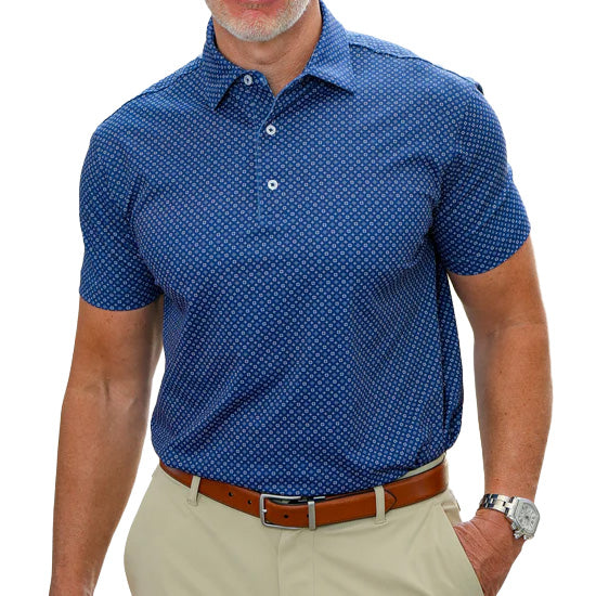 Men's USA Palm Luxe Polo