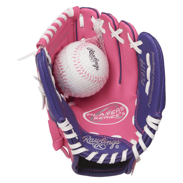 Youth Rawlings 9" Softball Glove with Soft Core Ball