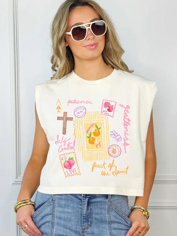 Women's Fruit Of The Spirit Crop Tank
