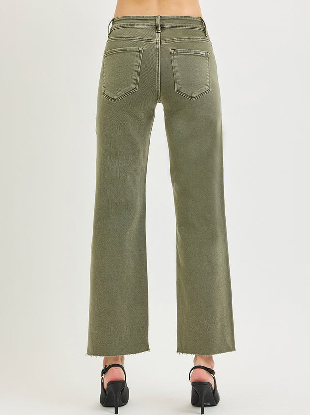 Women's Tummy Control Mid Rise Jean