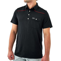 Men's Burlebo Pearl Snap Performance Polo