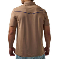 Men's Burlebo Snap Pearl Performance Polo