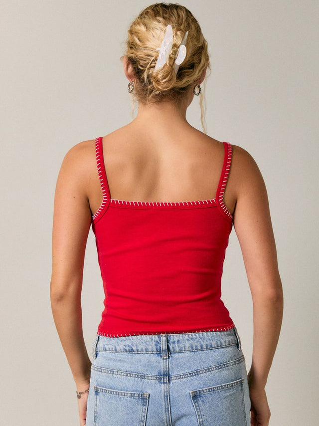 Women's Trim Detail Tank