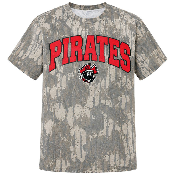 Adult QuarterFour Lubbock-Cooper Pirates Camo S/S Tee