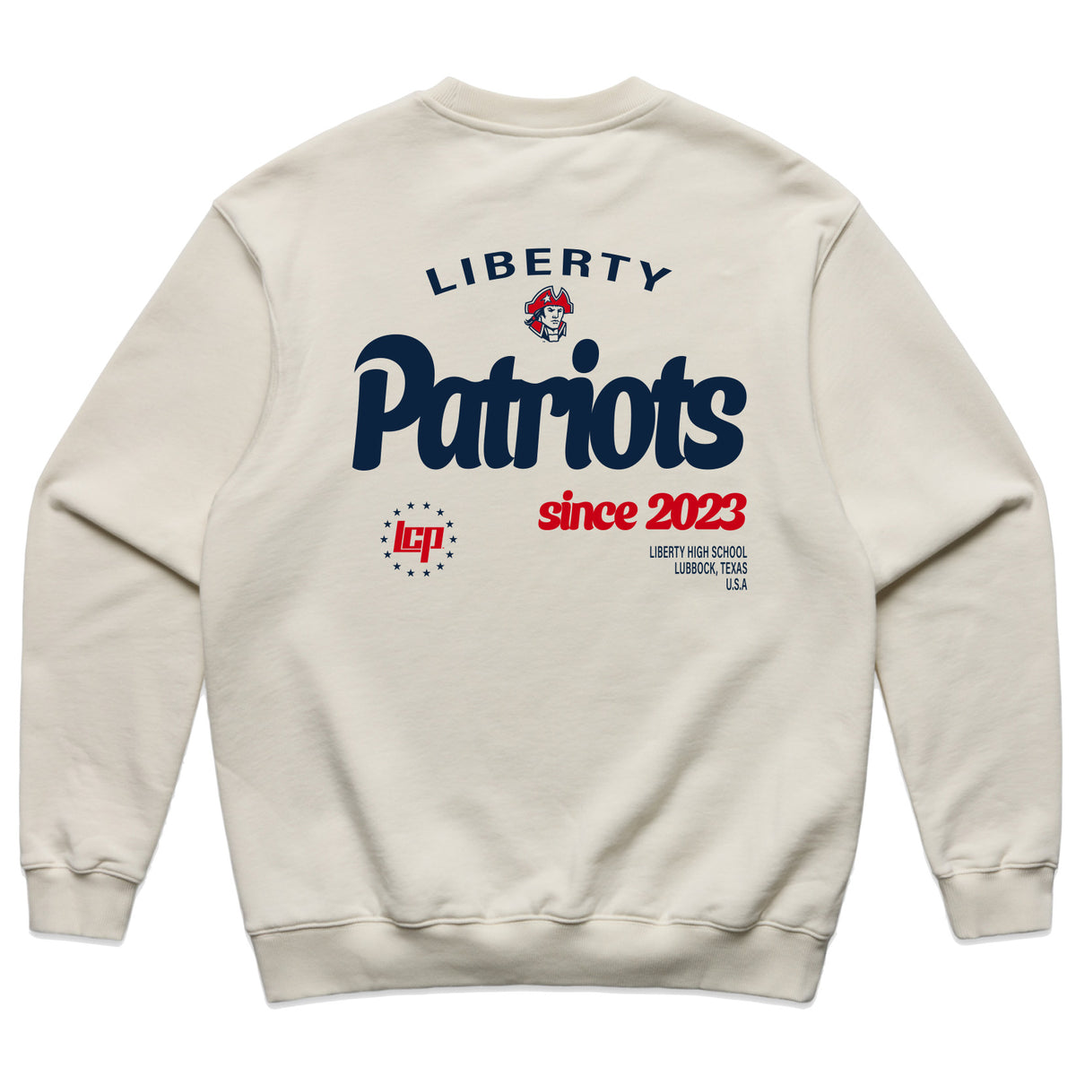 Adult QuarterFour Liberty Patriots Heavyweight Crew