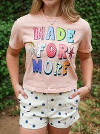 Women's Made For More Crop Tee