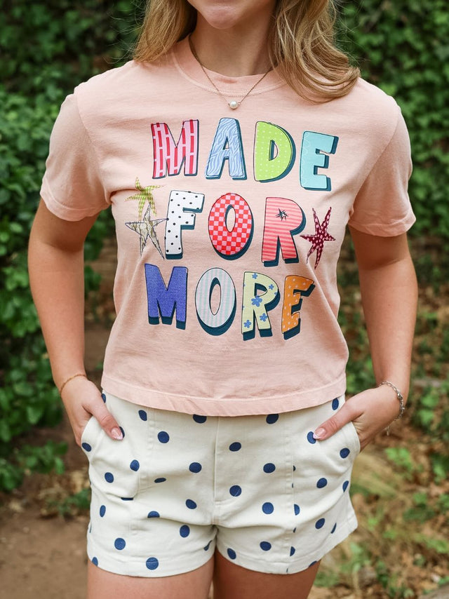 Women's Made For More Crop Tee
