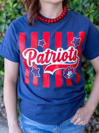 Women's QuarterFour Patriots Spirit S/S Tee