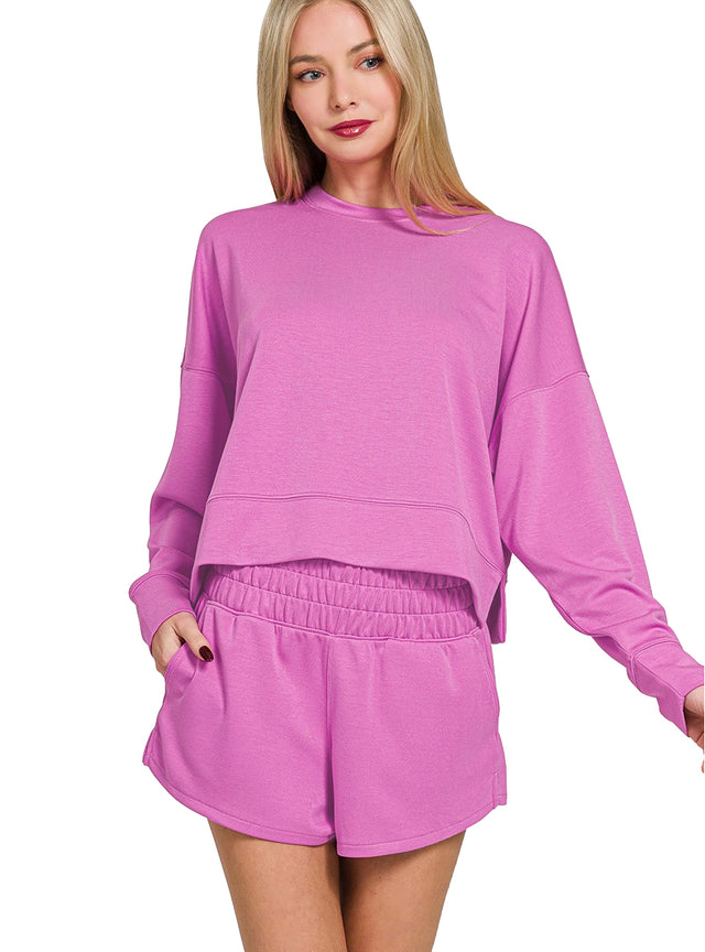 Women's Scuba Shorts Set