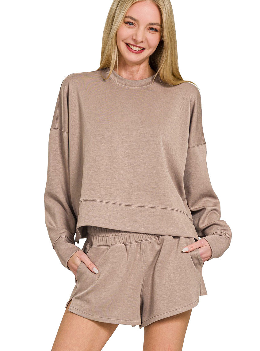 Women's Scuba Shorts Set