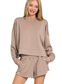 Women's Scuba Shorts Set