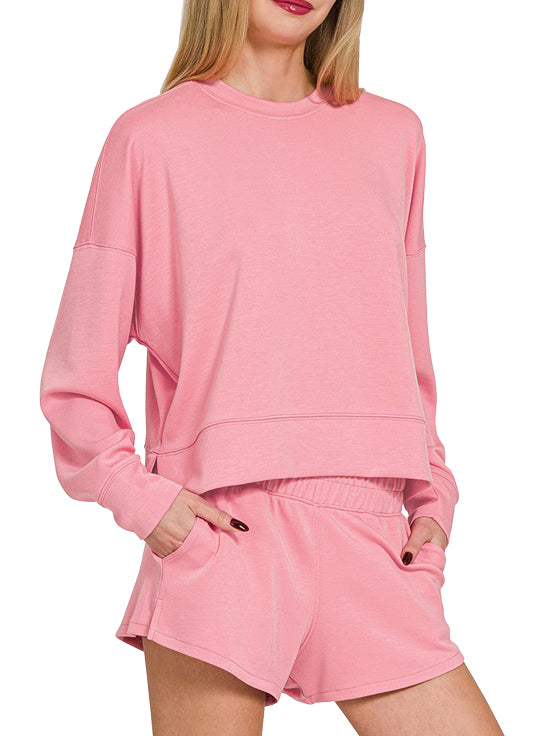Women's Scuba Shorts Set
