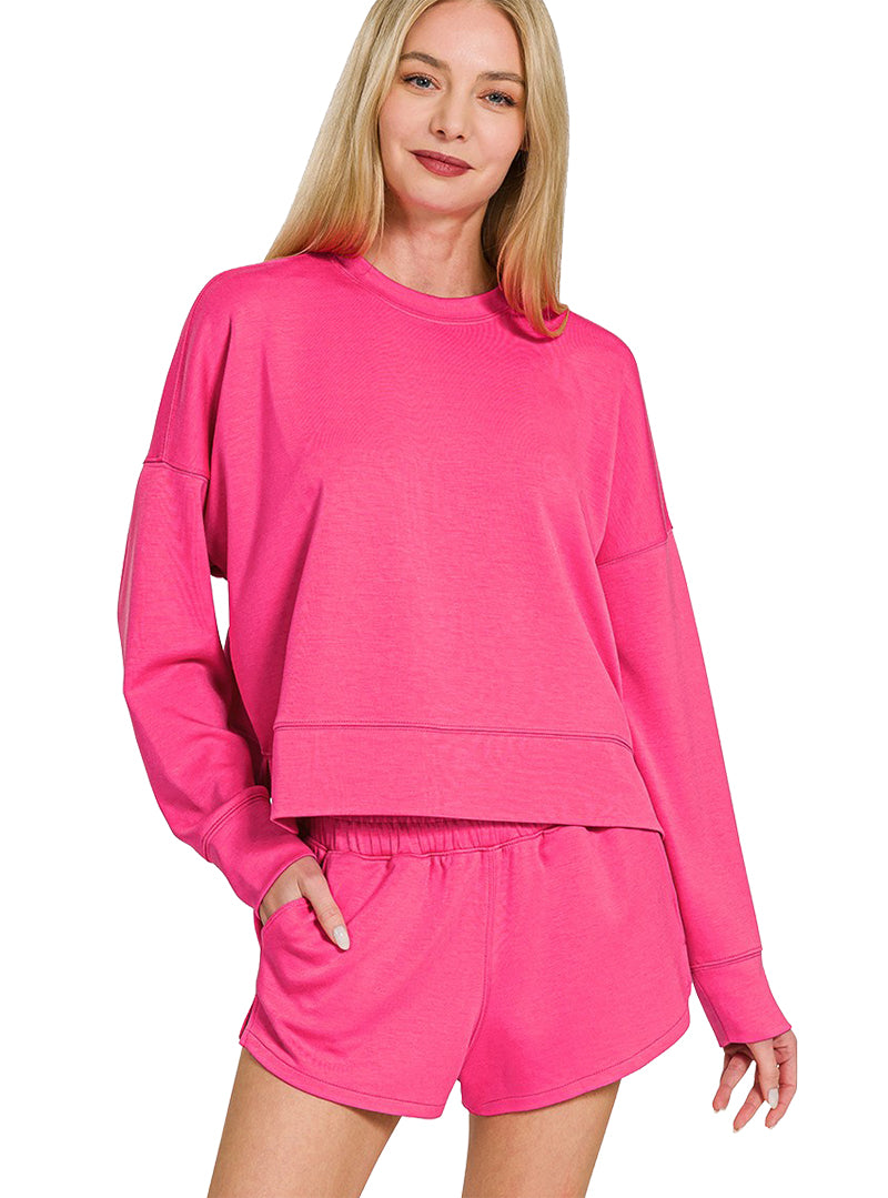 Women's Scuba Shorts Set