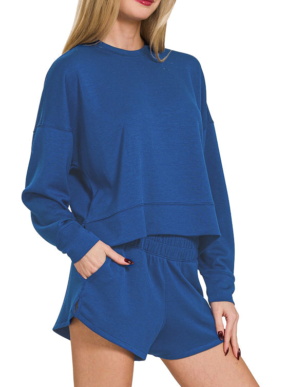 Women's Scuba Shorts Set