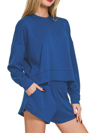 Women's Scuba Shorts Set