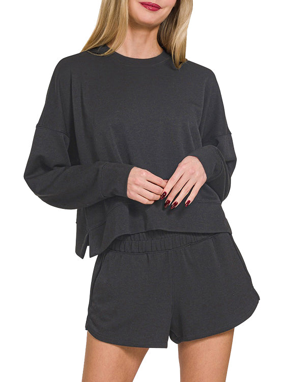 Women's Scuba Shorts Set