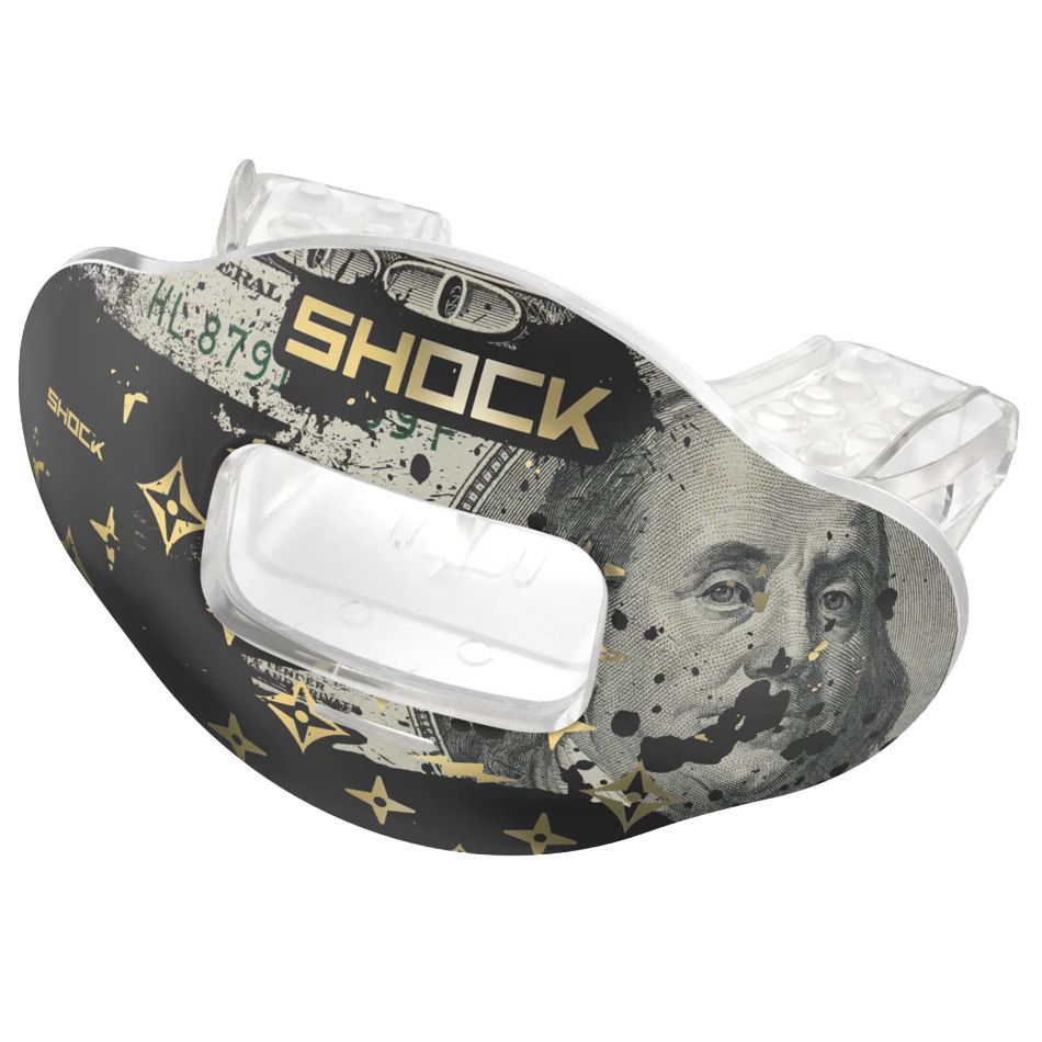 Adult Shock Doctor Air Max Air Flow Chrome Mouthguard