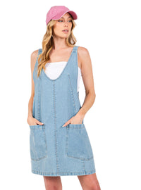 Women's Denim High Roller Dress