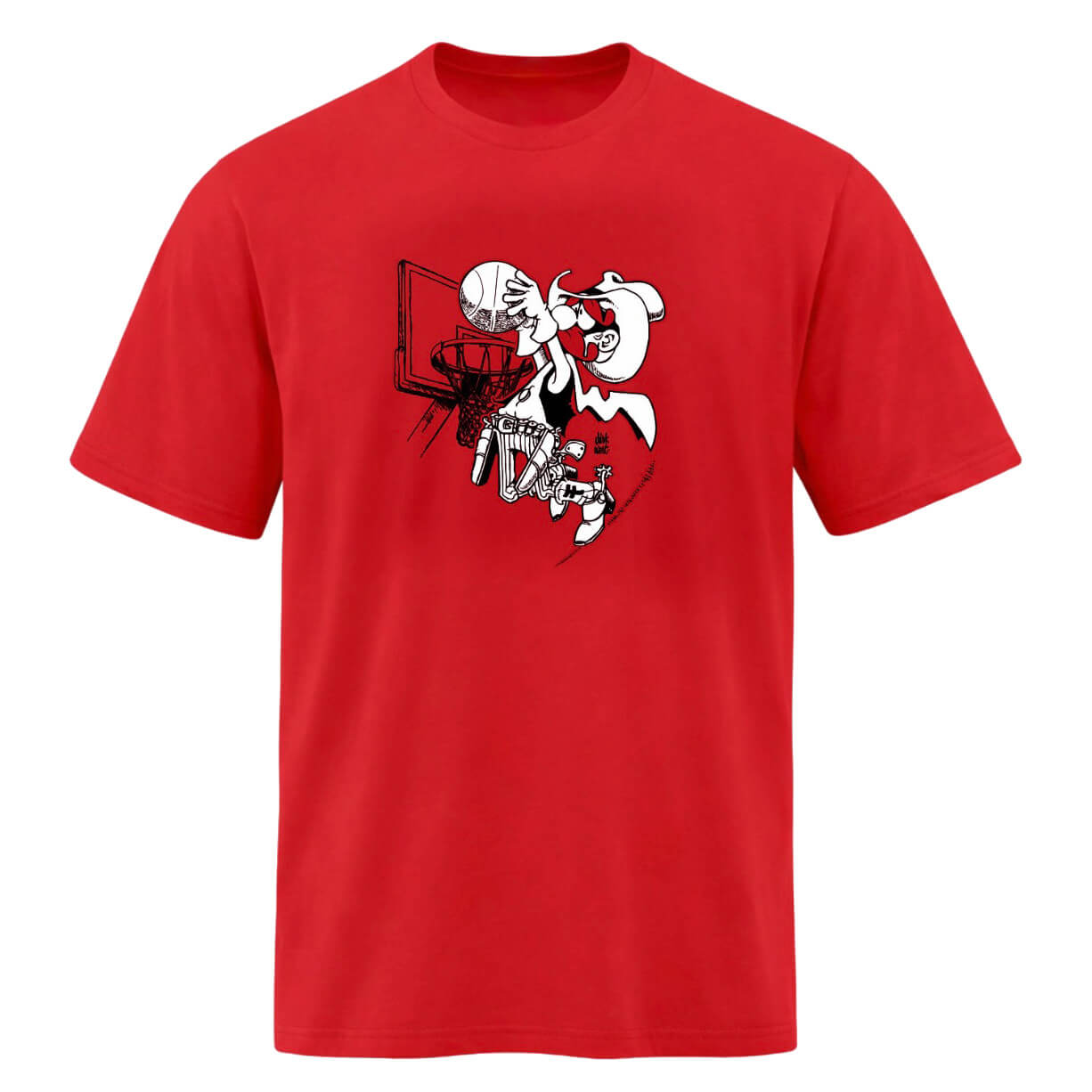 Adult Sideline Provisions Dirk West Basketball S/S Tee