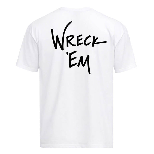 Adult Sideline Provisions Wreck "Em Guns Up S/S Tee