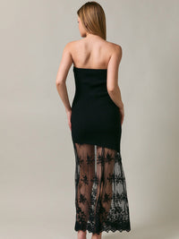 Women's Lace Skirt Tube Dress