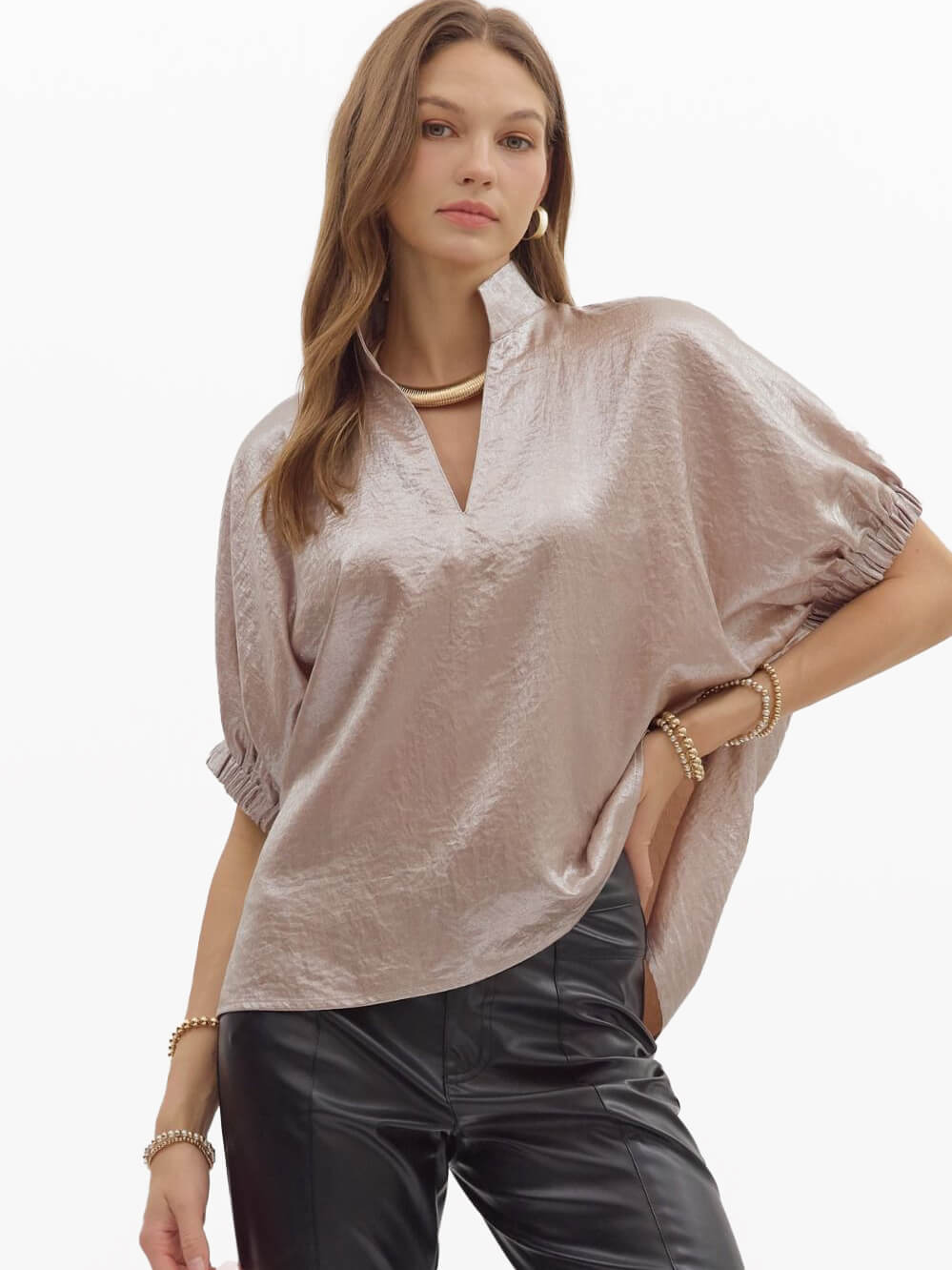 Women's Champagne Wishes Top
