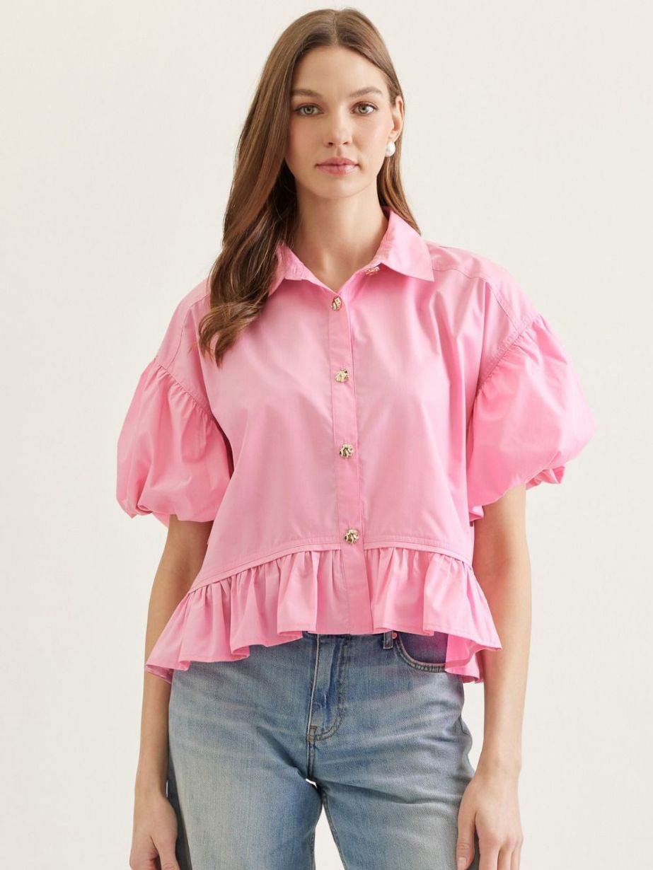 Women's Ruffle Me Top