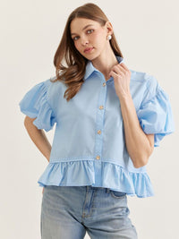 Women's Ruffle Me Top