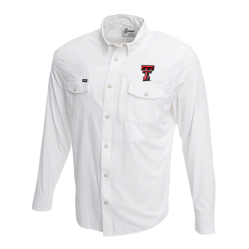 Men's Snaps Texas Tech Tailgater L/S Shirt