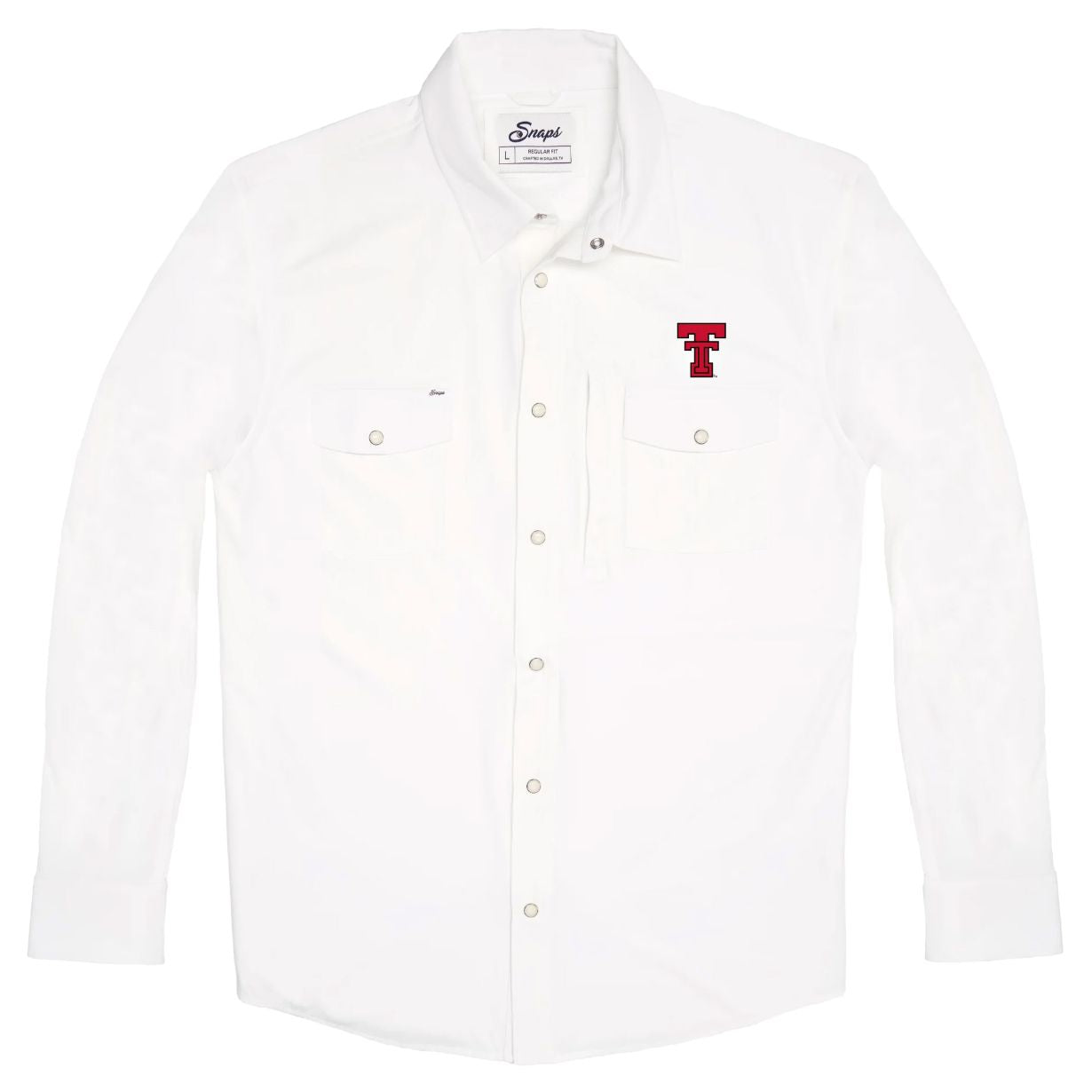 Men's Snaps Texas Tech Tailgater L/S Shirt