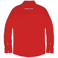 Men's Snaps Texas Tech Tailgater L/S Shirt