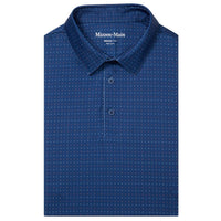 Men's Mizzen + Main Versa Dot Stripe S/S Polo