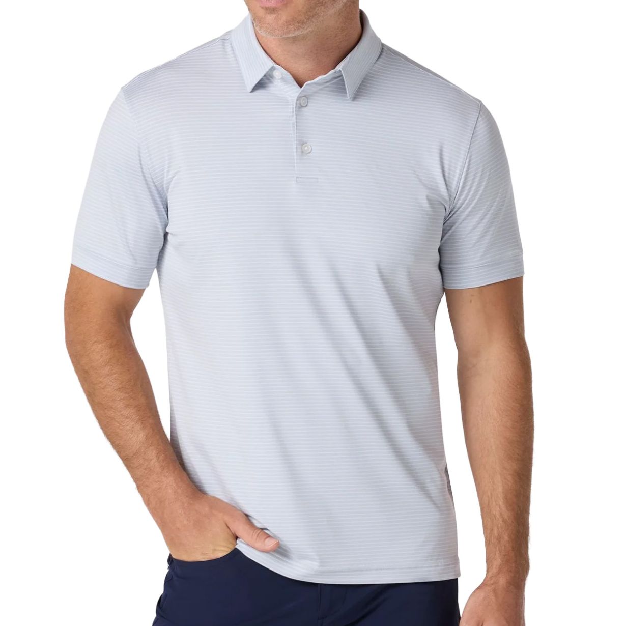 Men's Mizzen + Main Versa Stripe S/S Polo