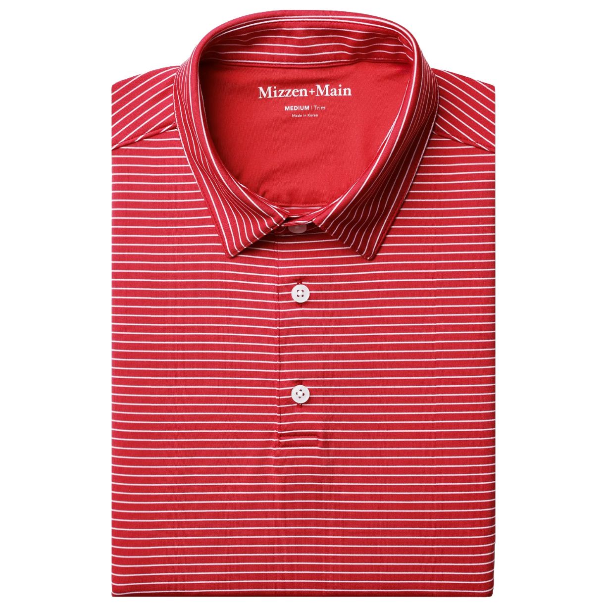 Men's Mizzen + Main Versa Stripe S/S Polo – QuarterFour